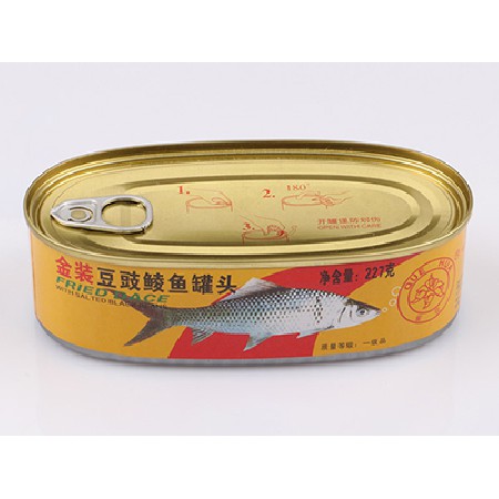 Canned dace with lobster sauce